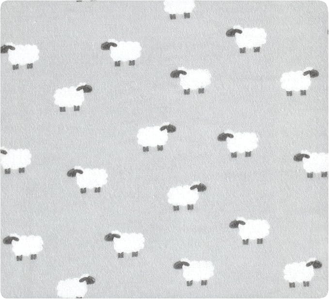 Hudson Baby Unisex Baby Cotton Flannel Receiving Blankets Bundle, Cute Farm, One Size (Pack of 2)