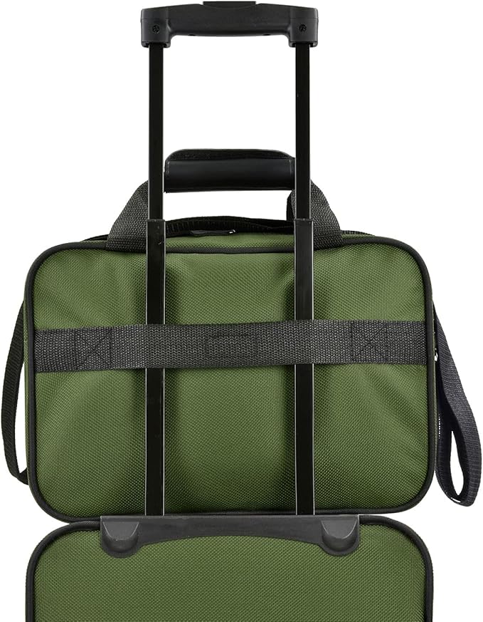 U.S. Traveler Rio 14" Travel Tote Bag, Lightweight 1200D Carry-On Bag for Women & Men, Parent SKU