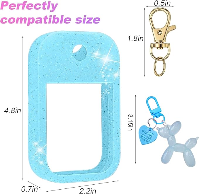 Silicone Case Compatible with Touchland Hand Sanitizer Spray, Protective Case for Power Mist and Glow Mist 1 fl oz