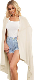 Tencel Cashmere Shawl Wraps for Women,Pashmina Stole Airplane Travel Wool Scarf Blanket Wrap Lightweight UPF 50+