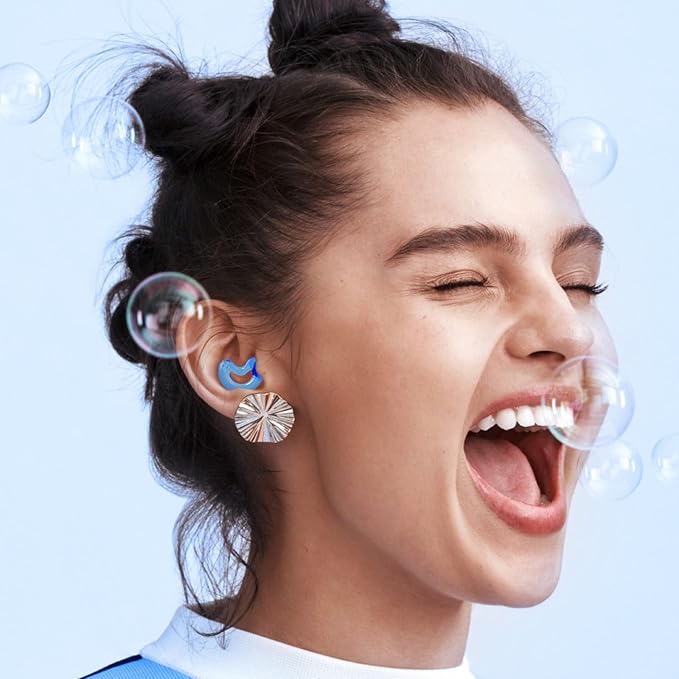 Ear Plugs for Noise Reduction – Reusable XS/S/M/L Earplugs for Concerts, Festivals, and Live Performances,19dB Hearing Protection