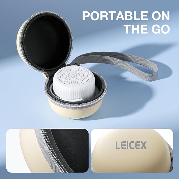 LEICEX Portable Sound Machine Case （Only Travel Case）
