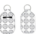 Daisy Lane Hand Sanitizer Holder for Backpack Kids Travel Size Baseball Softball Keychain
