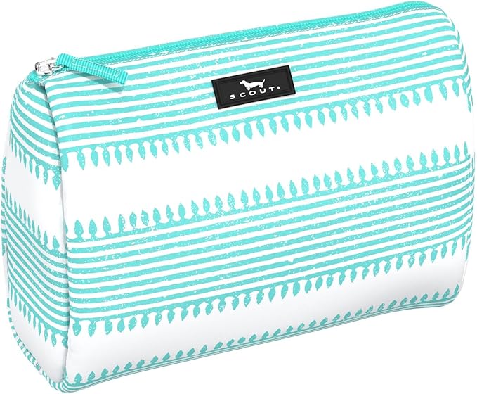 SCOUT Packin' Heat - Large, Water-Resistant, Zip Close Makeup Bag for Women- Toiletry Travel Bag - Cosmetic Bag