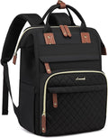 LOVEVOOK Laptop Backpack for Women, 15.6 inch Waterproof Nurse Bag Teacher Work Backpack Purse for Women, Travel Computer Backpack for College Office Business Ladies