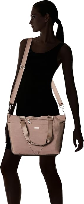 Baggallini Avenue Tote - 12x18 Laptop Tote Bag for Women - Lightweight Work Travel Carry On Bag