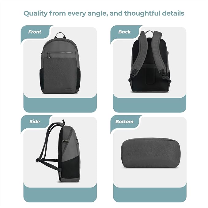 Travelon Anti-Theft Metro Backpack with RFID blocking pouch
