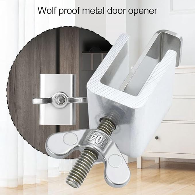 Portable Door Lock Upgraded,Heavy Duty Adjustable Portable Door Lock for Travel,Portable Security Door Locks Devices for Home,Hotel,Dorm,Additional Security and