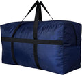 YiKitHom Extra Large Storage Duffle Bag for Travel, Blue Oversized Giant Big Traveling Duffle Bag