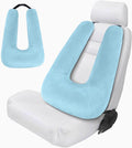 Car Pillow for Kids,Car Pillow for Sleeping, Travel Pillow for Kids with Adjustable Strap – Road Trip Pillow for Kid and Adults, Head and Neck Support, Car Travel Essentials, Blue