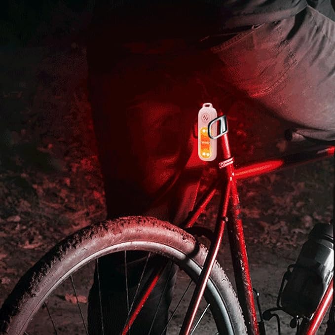 Zyyini Personal Security Alarm Keychain, 130dB Loud Alarm with LED Light for Emergency, USB Rechargeable, Water Proof, Compact Design for Running Cycling Night Safety (White)