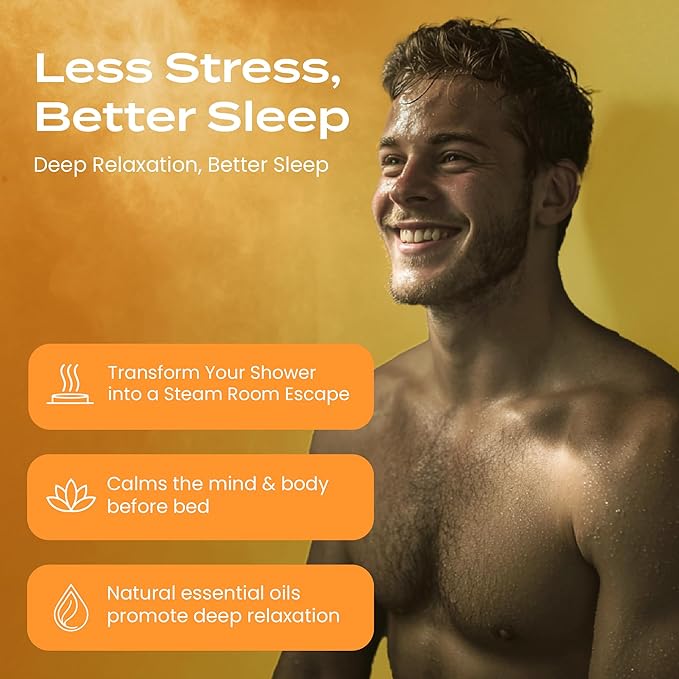 Body Restore Shower Steamers Aromatherapy 15 Pack – Mothers Day Gifts for Mom, Birthday Gifts for Women, Relaxation Stress Relief Self Care – Premium Citrus Essential Oil Tablets