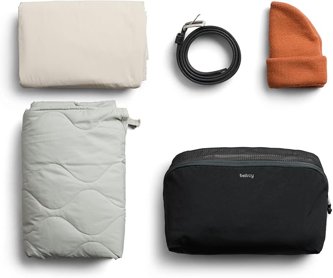 Bellroy Packing Cube 6L (Organizer Packing Pouch with Internal Zip Pocket and Durable, Lightweight Design) - Black