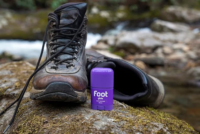 Body Glide Foot Glide Anti Blister Balm | blister prevention for heels, shoes, cleats, boots, socks, and sandals | Use on toes, heel, ankle, arch, sole and ball of foot | 0.8oz