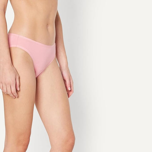 Amazon Essentials Women's Breathable Cotton Bikini Brief Underwear with Full Coverage, Multipacks