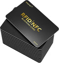 RFID Blocking Card for Wallets, Contactless NFC Credit Card ID Protection Safe Bank Cards Passport Entire Wallet Purse Shield Protector Blocker Guard Pack of 12