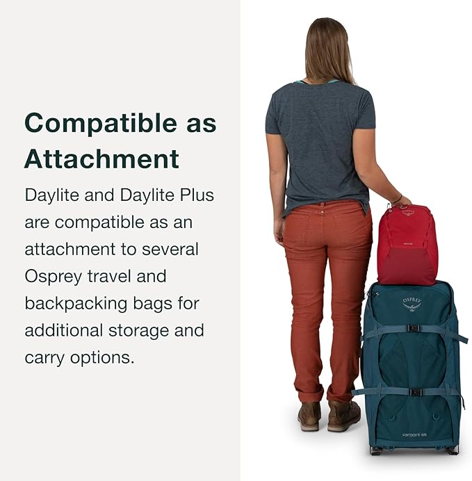 Osprey Daylite Plus Commuter Backpack - Lightweight, Everyday Pack with Laptop Sleeve and Water Bottle Pockets - Ideal for Campus, Work, and Travel with Versatile Storage, Soundwave Grey/Latte Brown