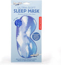 Kikkerland Cloud Ultra-Soft Sleep Mask – Comfortable Sleeping Mask for Light Blocking & Insomnia Relief – Travel Essentials for Flight & Road Trip