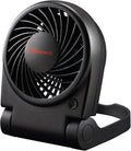 Honeywell HTF090B Turbo On-the-Go Personal Fan, Black – Small Portable Fan for Travel