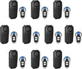 USUPERINK 10PK Bike Alarm for Ebikes,Electric Scooter Alarm, Bike Alarm with Remote, Motorcycle Alarm Anti-Theft Vibration Motion Sensor Security Alarm System 113dB Loud IP65 Waterproof SOS Function