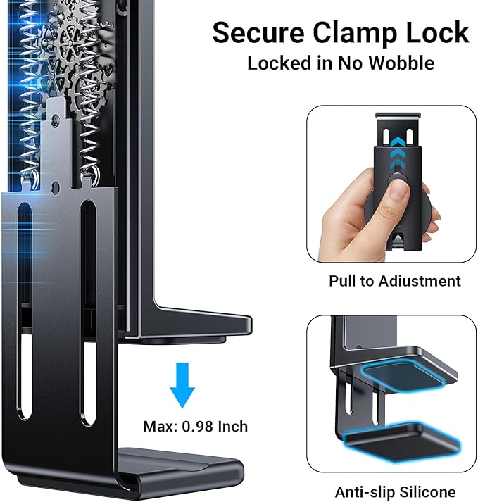 Airplane Phone Holder for Magsafe【100% Stable】 4 in 1 Adjustable Phone Mount, Travel Gadgets for Flight Trays, Seat-Back Tables, and Tables for iPhone 17,16, 15, 14, 13, 12 and Android