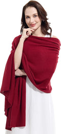 Soft Cashmere Blend Wrap Chic Scarf Stole for Women Wayfarer Travel Extra Large 87"x28"