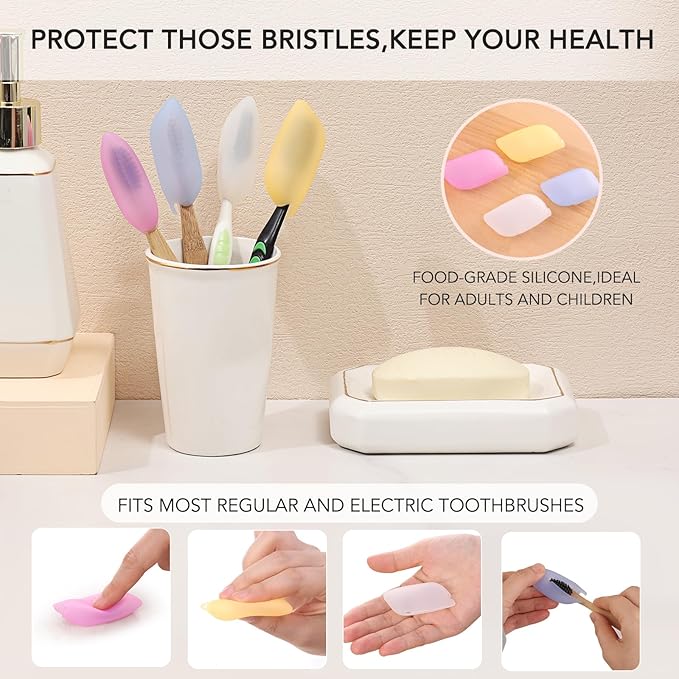 Muslish 21 Pack Travel Bottles for Toiletries, Leak-Proof TSA Compliant Silicone Travel Size Containers for Shampoo and Conditioner, BPA Free with Toiletry Bag (Cream)