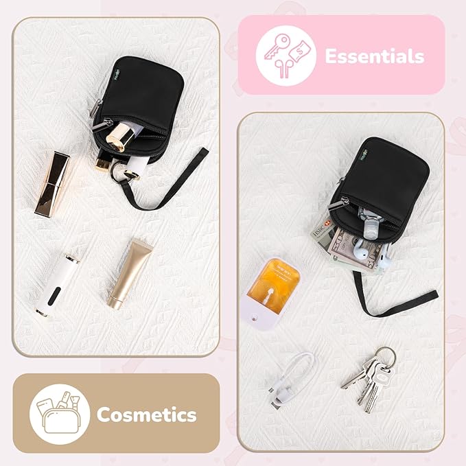 Hand Sanitizer Spray Case Compatible with T0uch-land, Hand Sanitizer Bag Zippered Pouch for Glow Mist and Power Mist