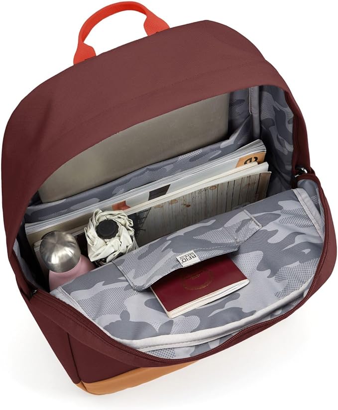 Pacsafe GO 25L Anti Theft Backpack, Garnet Red