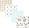 Hudson Baby Unisex Baby Cotton Flannel Receiving Blankets, Boy Woodland Pals, One Size