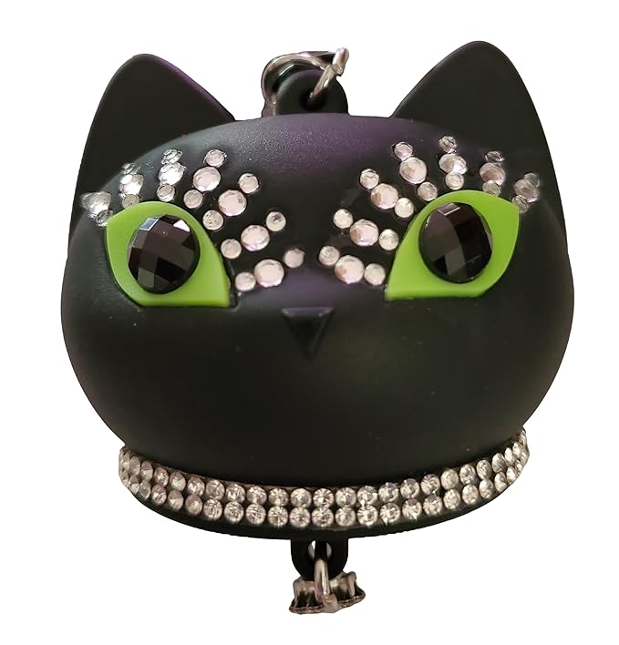 Bath and Body Works Glam Black Cat PocketBac Hand Sanitizer Holder