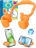 Easter Basket Stuffers for Teens Girls Women Cell Phone Holder: Thumbs Up Lazy Phone Stand Gifts for Adults Kids Boys Men Teenager Wife Mom Funny Gag Gadgets Ideas Who Wants Nothing Gift for Easter