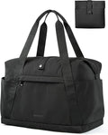 BAGSMART Personal Item Travel Bag For Spirit Airlines, 23L Lightweight Gym Bag for Women Foldable Duffle Bag Weekender Overnight Bag for Travel, Gym