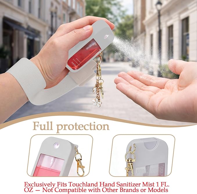 AIERSA Hand Sanitizer Spray Case Compatible with Touchland
