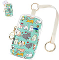Hand Sanitizer Spray Case Compatible with T0uch-land, Hand Sanitizer Holder Bag with Ring Buckle & Wrist Strap