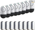 Window Alarm Sensors, Door Alarms for Home Security,120 DB Pool Door Alarm for Kids Safety (8 Pack)