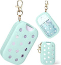 Palksky Hand Sanitizer Spray Case for Touchland,Hand Sanitizer Case with Keychain Holder for Power Mist and Glow Mist1 fl OZ Travel Size(Blue),Not Include Spray
