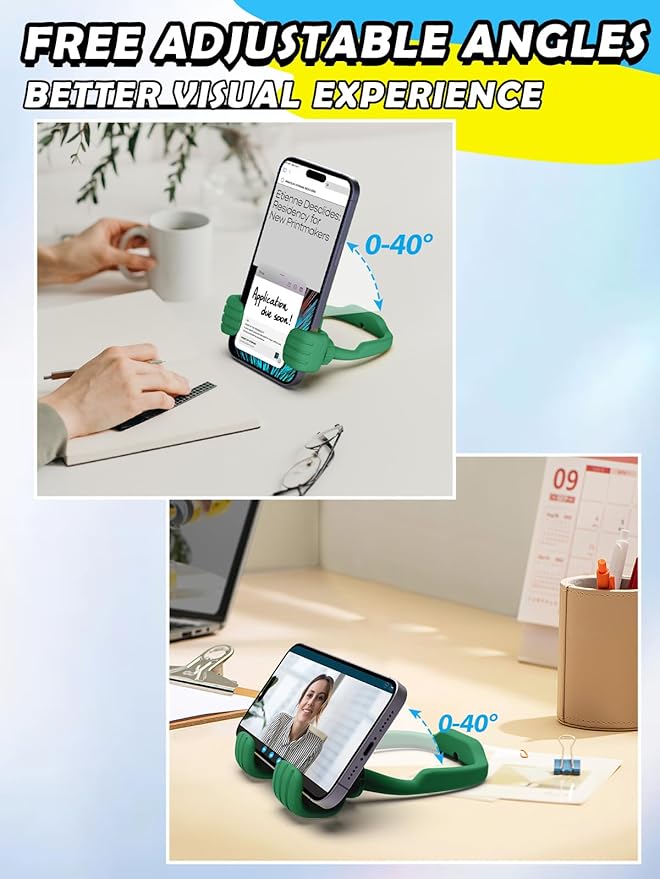Gifts for Teens Boys Girls Cell Phone Holder: Mens Gifts for Women Adults Thumbs Up Phone Stand Gifts for Kids Teenager Husband Wife Dad Mom Cool Gadgets Ideas Stocking Stuffers Birthday Gift