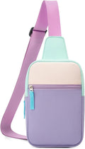 Graduation Mothers Day Gifts for Daughter Teen Girl Her, Fanny Pack Birthday Gifts for 8 9 10 11 12 Year Old Girls, Preppy Crossbody Bag, Adjustable Sling Bag Purse Trendy Stuff Kids Travel Essential