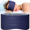 SARISUN Sleep Mask, Eye Mask for Sleeping, Upgrade Ultra-Soft Blackout Eye Cover for Women Men, Wider Adjustable Strap for Side Sleeper, Travel, Nap, Yoga, Relief Eye, Navy Blue