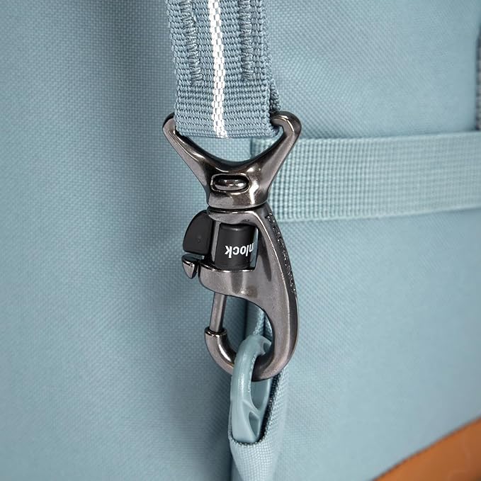 Pacsafe GO Anti Theft 44L Carry-on Backpack, Fresh Mint