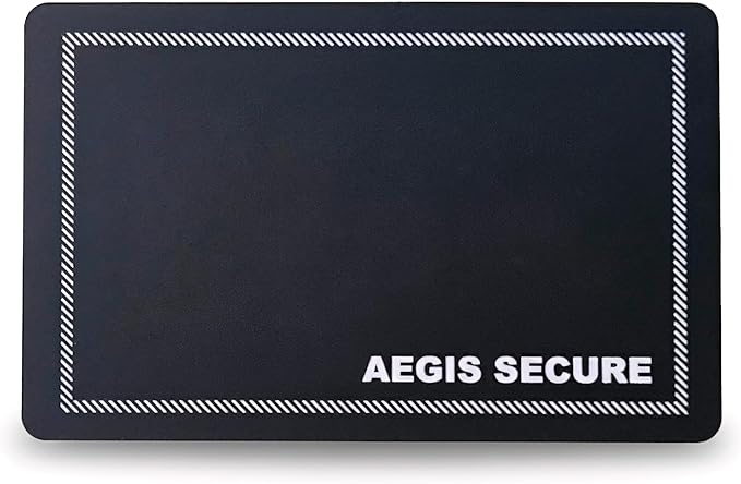 RFID Blocking Card – Active NFC Contactless Credit & Debit Card Protector, Anti-Theft RFID Blocker for Entire Wallet, ID & Passport Protection, Premium Slim Card Fits Wallet & Purse