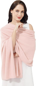 Soft Cashmere Blend Wrap Chic Scarf Stole for Women Wayfarer Travel Extra Large 87"x28"