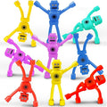 CHESLICR 10PC Magnetic Robot Men Travel Toys for Kids Toddlers Boys Fidget Toys Airplane Road Trip Car Travel Activities Essential Magnet Fidgets for Classroom Gifts Toy for Boy 3 4 5 6 Year Old