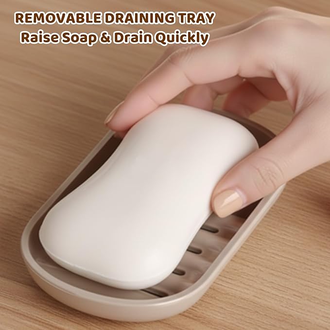 2 Pack Travel Toothbrush Holder, Toothbrush Holders Travel Set with OPP Bag, Compact and Lightweight Design for Easy Carrying, Durable Plastic Material