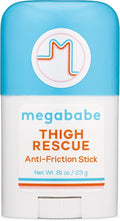 Megababe Thigh Rescue Anti-Chafe Stick Mini | Travel size, great for on-the-go | Prevents skin chafe & irritation | Thighs, arms, bra-lines & more