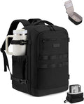 LOVEVOOK 50L Travel Backpack for Women & Men, TSA Approved Carry On Backpack with 3 Packing Cubes, Waterproof Personal Item Bag Fits 17" Laptop, Weekender Essentials Overnight Backpack for Trip