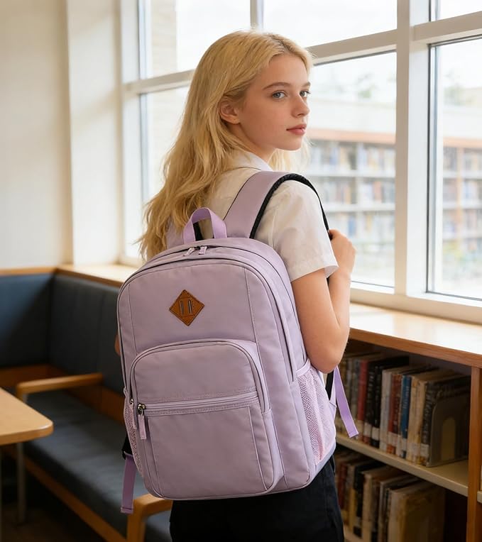 abshoo Classical Basic Travel Backpack For School Water Resistant Bookbag | For School, For School