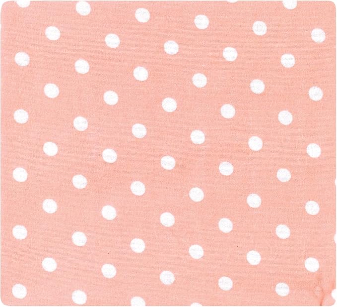 Hudson Baby Unisex Baby Cotton Flannel Receiving Blankets, Sweet Peach, One Size (Pack of 2)
