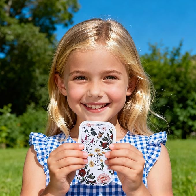 Hand Sanitizer Spray Case,Compatible with Popular Sanitizers (floral)